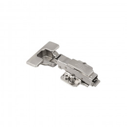 Петля накладная с доводчиком 45мм планка h0 clip-on 3D регулировка с еврошурупом AKS PRIME