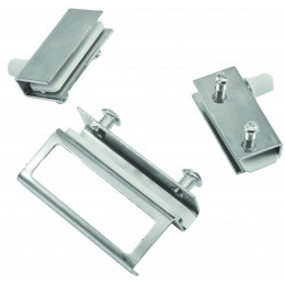 Петля для стекла (ZS90), хром