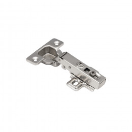 Петля накладная с доводчиком 48мм планка h2 clip-on б/еврошурупа AKS