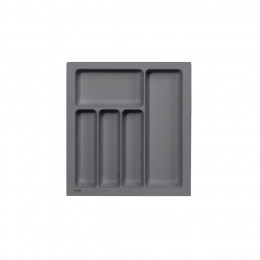 Лоток для столовых приборов 500 PIXEL 435*485, графит AKS