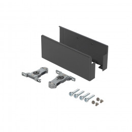 Держатель передней стенки внутреннего ящика H=84 Slimbox Evolution графит