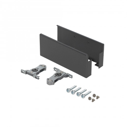 Держатель передней стенки внутреннего ящика H=84 Slimbox Evolution графит