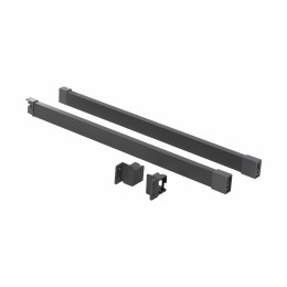 Рейлинг прямоугольный продольный Slimbox Evolution L-450 графит