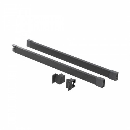 Рейлинг прямоугольный продольный Slimbox Evolution L-450 графит