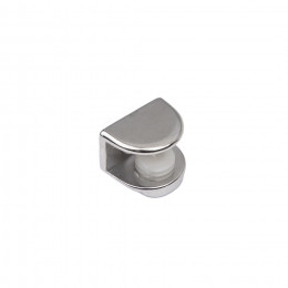 Полкодержатель для стекла регулируемый MV-09 под шуруп хром, AKS