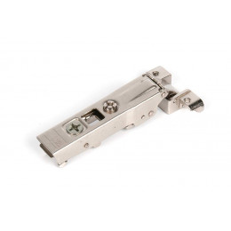 Omnia L Петля 105° накладная для узкого Al профиля без пружины, под саморез уп=200 шт