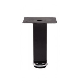 Опора меб. D-737-3 h=100, черный AKS