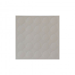 Заглушка самоприлипающая к конфирматам, -14042- кашемир (1л=25шт)