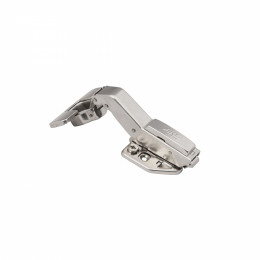 Петля 3D гидравлич. 45*, 45 мм. крепление Н-0, clip-on, накладки, шурупы в компл, AKS PLUS