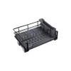 DARK LINE Корзина выдвижная с сушкой 60 с доводчиком, черный AKS