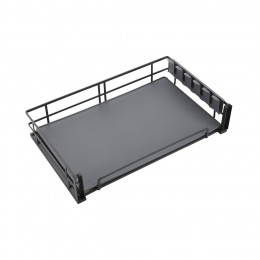 Выдвижная корзина 600 DARK LINE, черный AKS