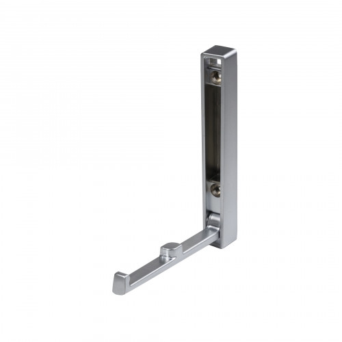 Крючок меб. однорожковый мет. STEP хром матовый AKS