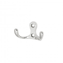 Крючок меб. двухрожковый мет. WP19 хром GRIDLI