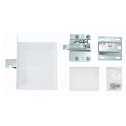 Навес регулируемый левый+правый+планка+белые заглушки VOLAT PRIME by AKS / Навес кухонный регулируемый левый - 1, Навес кухонный регулируемый правый - 1, Заглушка левая - 1, Заглушка правая - 1