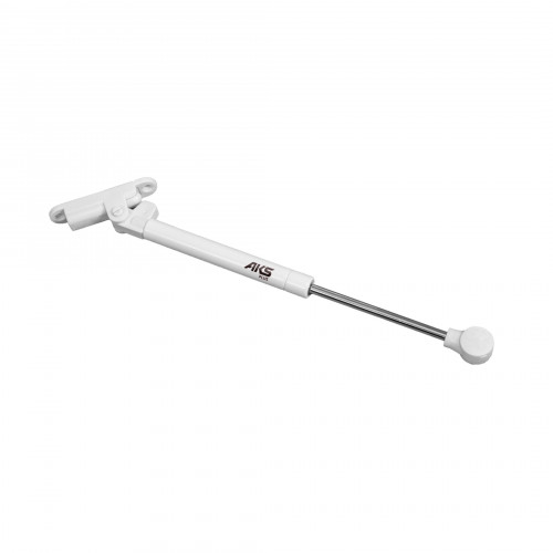 Подъемник газовый верхний 80N с доводчиком белый AKS PLUS