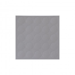 Заглушка самоприлипающая к конфирматам, -14053- серый камень(Мокко) (1л=25шт)