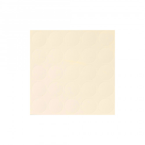 Заглушка самоприлипающая к конфирматам, -14094- ванильный желтый (1л.=25шт.), AKS