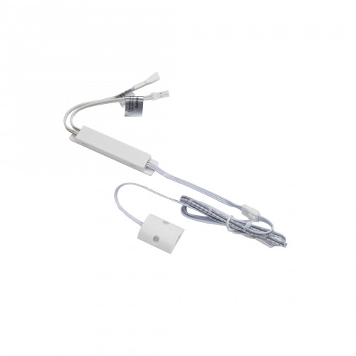 Выключатель бесконтактный на преграду, накладной, плоский, 12/24V, 60W/100W, белый, AKS