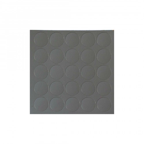 Заглушка самоприлипающая к конфирматам, -14060- шиншилла серая (1л=25шт)