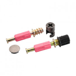 Jinio J6-8 Шток эксцентрика с резьбой M6 и футоркой D8 мм