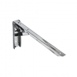 Полкодержатель складной 350*135*30 (Модель 2), хром