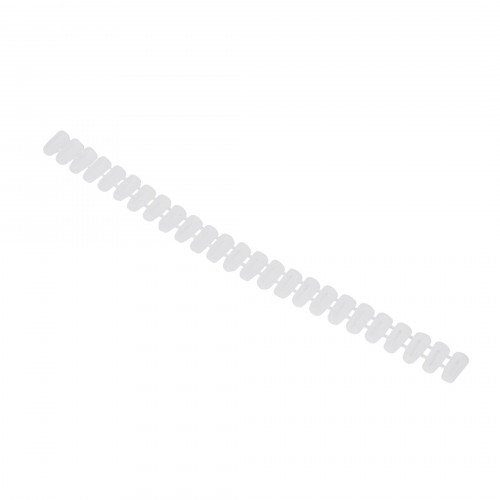 Втулка под саморез на полосе 5*10, пластик, белая (уп/1тыс.шт) AKS