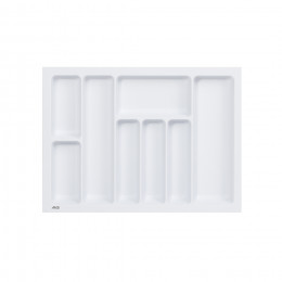 Лоток для столовых приборов 800 PIXEL 735*485, белый AKS