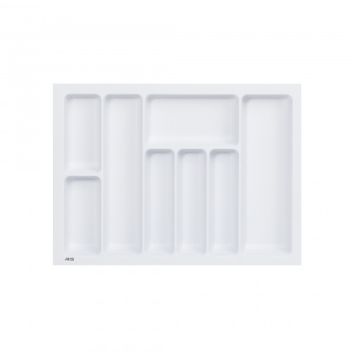 Лоток для столовых приборов 800 PIXEL 735*485, белый AKS