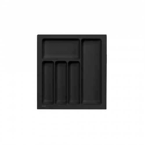 Лоток для столовых приборов 500 PIXEL 435*485, черный AKS