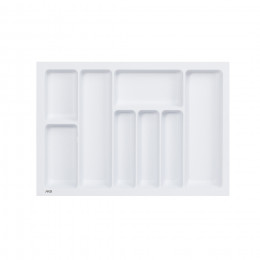 Лоток для столовых приборов 700 PIXEL 635*485, белый AKS тип 2