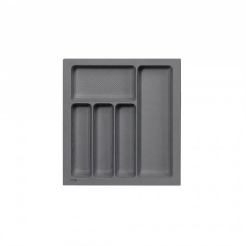 Лоток для столовых приборов 500 PIXEL 435*485, графит AKS