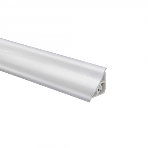 Плинтус ПВХ для столешницы алюминий (M 013) AKS (1шт=3м.п.)