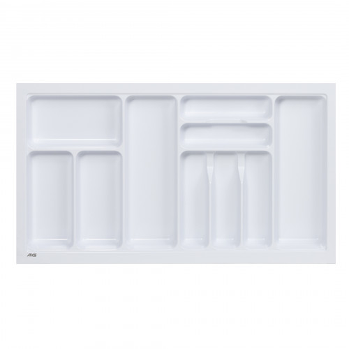 Лоток для столовых приборов 900 BASIC 830*485, белый AKS