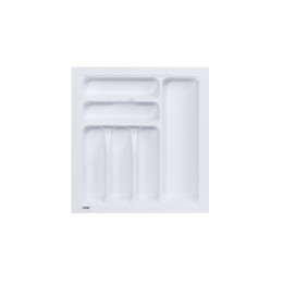 Лоток для столовых приборов 450 BASIC 390*430, белый AKS