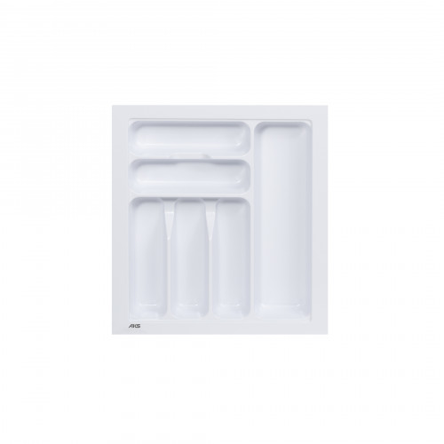 Лоток для столовых приборов 450 BASIC 390*430, белый AKS