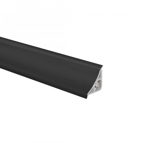 Плинтус ПВХ для столешницы черный (M 012) AKS (1шт=3м.п.)