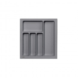 Лоток для столовых приборов 500 PIXEL 435*485, серый AKS