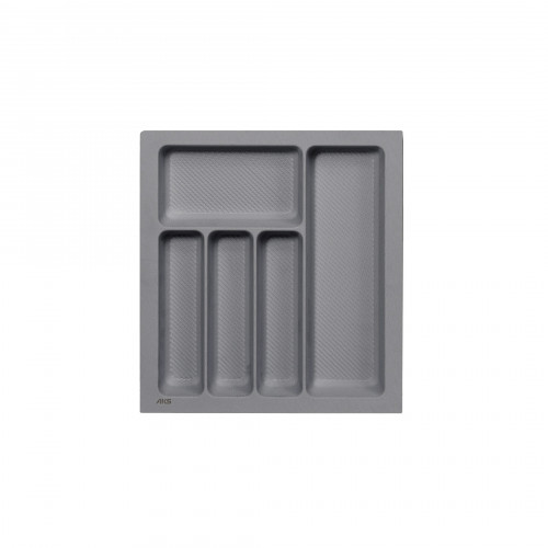 Лоток для столовых приборов 500 PIXEL 435*485, серый AKS