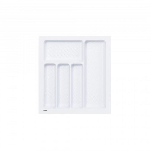 Лоток для столовых приборов 500 PIXEL 435*485, белый AKS