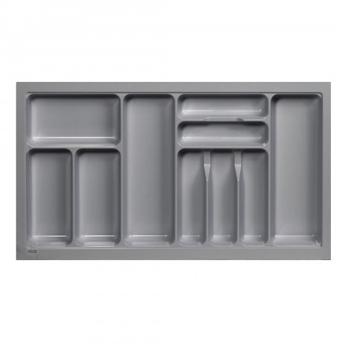 Лоток для столовых приборов 900 BASIC 830*485, серый AKS