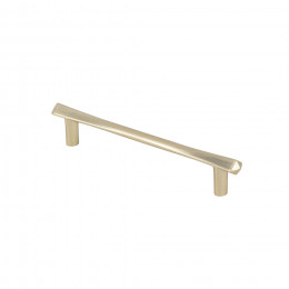 Ручка меб. MARGARITA-128, брашированное золото, AKS