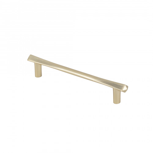 Ручка меб. MARGARITA-128, брашированное золото, AKS