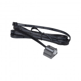 Выключатель бесконтактный на движение (PIR), врезной/накладной, 12/24V, 60W/120W, черный, для блоков питания Splitter, AKS