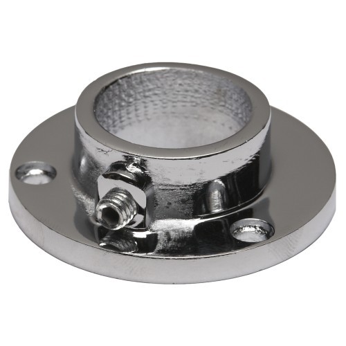 610 Крепление (розетка) трубы d32мм, хром