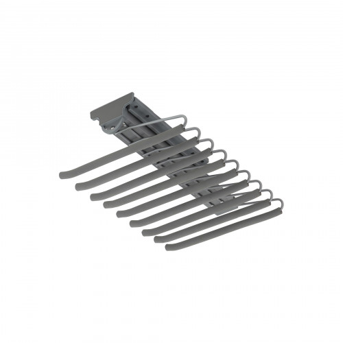 Выдвижная вешалка для брюк BRUNO крепл.верх./правое 340*470*130, графит PRIME by AKS