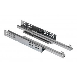 Направляющая скрытого монтажа L-400 с доводчиком ДСП до16mm насадной монтаж AKS QType 3/4