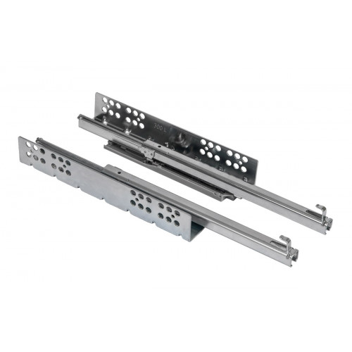 Направляющая скрытого монтажа L-300 с доводчиком ДСП до16mm насадной монтаж AKS QType 3/4