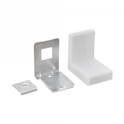 Навес регулируемый 3-составной, белая накладка, AKS