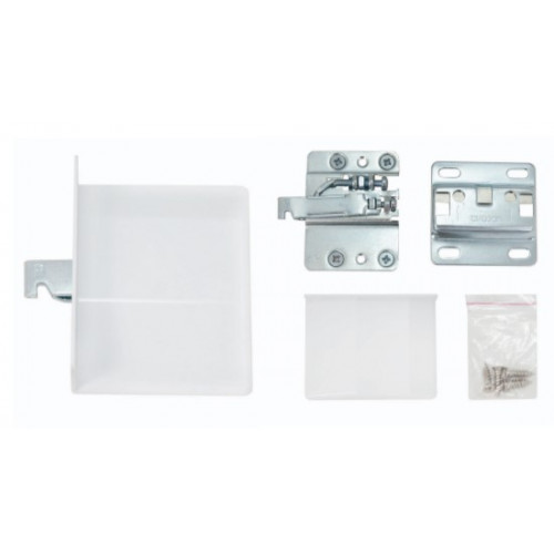 Навес регулируемый левый+правый+планка+белые заглушки VOLAT PRIME by AKS / Навес кухонный регулируемый левый - 1, Навес кухонный регулируемый правый - 1, Заглушка левая - 1, Заглушка правая - 1