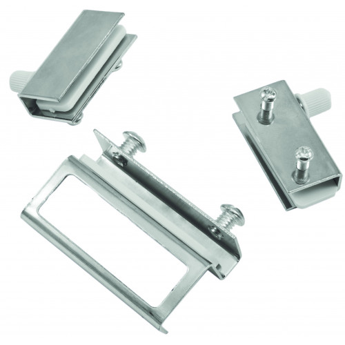 Петля для стекла (ZS90), хром